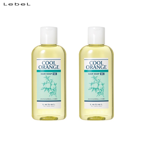 【2個セット】ルベル  クールオレンジ ヘアソープ スーパークール 200ml